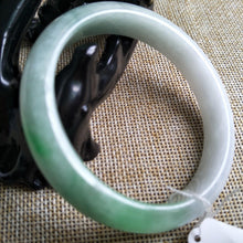 Load image into Gallery viewer, 10% OFF- 56/57/58 mm Certified Natural Jadeite Emerald A Jade HandCarved Bangle 3007