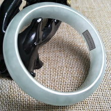 Load image into Gallery viewer, 10% OFF- 57/58/59 mm Certified Natural Jadeite Emerald Jade Bangle《Grade A》BJ4851