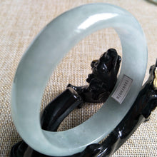 Load image into Gallery viewer, 10% OFF- 57/58/59 mm Certified Natural Jadeite Emerald Jade Bangle《Grade A》BJ4851