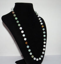 Load image into Gallery viewer, 10% OFF- Certified Natural Hisui Jadeite Emerald A Jade Pearls Necklace