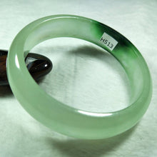 Load image into Gallery viewer, 10% OFF- 56/57/58 mm Certified Natural Jadeite Emerald Jade Bangle《Grade A》H513