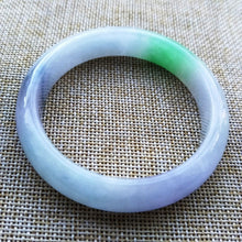 Load image into Gallery viewer, 10% OFF- 56/57/58 mm Certified Natural Jadeite Emerald Jade Bangle《Grade A》L540