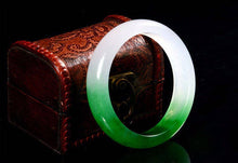 Load image into Gallery viewer, 10% OFF- 60/61/62 mm Certified Natural Jadeite Emerald Jade Bangle《Grade A》