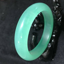 Load image into Gallery viewer, 10% OFF- 56/57/58 mm Certified Natural Jadeite Emerald Jade Bangle《Grade A》