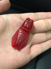 Load image into Gallery viewer, 10% OFF- Certified Natural Jadeite Emerald Jade Cicada 一鸣惊人 Pendant《Grade A》
