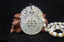 Load image into Gallery viewer, 10% OFF- Certified Natural Ice Jadeite Emerald Jade Dragon Pendant《Grade A》