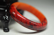 Load image into Gallery viewer, 10% OFF on Sales- 58/59/60 mm-Certified Natural Red Jadeite Emerald Jade Bracelet Bangle 《Grade A》