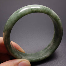 Load image into Gallery viewer, 10% OFF- 59/60/61 mm Certified Natural Jadeite Emerald Jade Bangle《Grade A》W0767