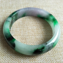 Load image into Gallery viewer, 10% OFF- 57/58/59 mm Certified Natural Jadeite Emerald Jade Bangle《Grade A》D545