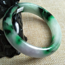 Load image into Gallery viewer, 10% OFF- 57/58/59 mm Certified Natural Jadeite Emerald Jade Bangle《Grade A》D545