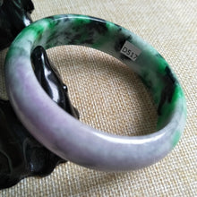 Load image into Gallery viewer, 10% OFF- 61/62/63 mm Certified Natural Jadeite Emerald Jade Bangle《Grade A》D517