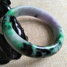 Load image into Gallery viewer, 10% OFF- 61/62/63 mm Certified Natural Jadeite Emerald Jade Bangle《Grade A》D517