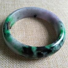 Load image into Gallery viewer, 10% OFF- 61/62/63 mm Certified Natural Jadeite Emerald Jade Bangle《Grade A》D517