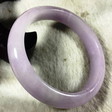 Load image into Gallery viewer, 10% OFF- 56/57/58 mm Certified Natural Jadeite Emerald A Jade HandCarved Bangle A045