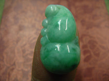 Load image into Gallery viewer, 10% OFF- Certified Natural Jadeite Emerald Jade Gourd Ruyi Pendant 葫芦AAA