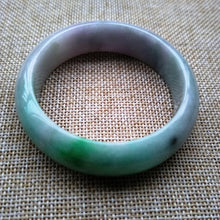 Load image into Gallery viewer, 10% OFF- 52/53/54 mm Certified Natural 3 Color Jadeite Emerald A Jade HandCarved Bracelet Bangle T829