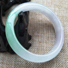 Load image into Gallery viewer, 10% OFF- 54/55/56 mm Certified Natural 3 Color Jadeite Emerald A Jade HandCarved Bracelet Bangle Z211
