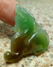 Load image into Gallery viewer, 10% OFF- Certified Natural Ice Jadeite Emerald Jade Dragon-Pixiu Pendant《Grade A》1132