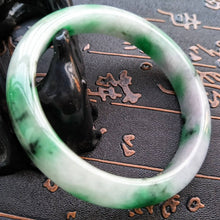 Load image into Gallery viewer, 10% OFF- 61/62/63 mm Certified Natural Jadeite Emerald Jade Bangle《Grade A》F517