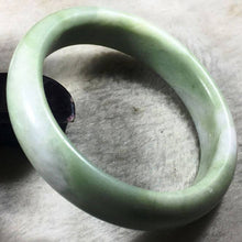 Load image into Gallery viewer, 10% OFF- 58/59/60 mm Certified Natural Jadeite Emerald Jade Bracelet Bangle《Grade A》012