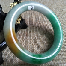 Load image into Gallery viewer, 10% OFF- 56/57/58 mm Certified Natural Jadeite Emerald Jade Bangle《Grade A》K254