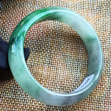 Load image into Gallery viewer, 10% OFF- 52/53/54 mm Certified Natural Jadeite Emerald Jade Bangle《Grade A》A60