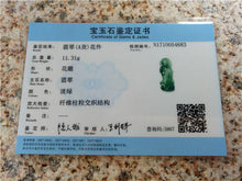 Load image into Gallery viewer, 10% OFF- Certified Natural Oily Green Jadeite Emerald Jade Tablet Guanyin Pendant 《Grade A》 4683