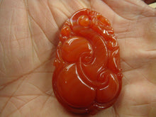 Load image into Gallery viewer, 10% OFF- Certified Natural Jadeite Emerald Jade Dragon-Ruyi Pendant《Grade A》3090