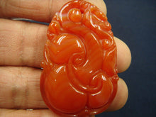 Load image into Gallery viewer, 10% OFF- Certified Natural Jadeite Emerald Jade Dragon-Ruyi Pendant《Grade A》3090