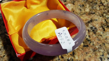 Load image into Gallery viewer, 10% OFF- 56/57/58 mm Certified Natural Jadeite Emerald Jade Bangle《Grade A》A042