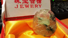 Load image into Gallery viewer, 10% OFF- Certified Natural Myanmar Icy Jadeite Emerald Jade Translucent Guanyin Pendant《Grade A》6345