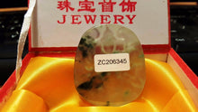 Load image into Gallery viewer, 10% OFF- Certified Natural Myanmar Icy Jadeite Emerald Jade Translucent Guanyin Pendant《Grade A》6345