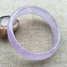 Load image into Gallery viewer, 10% OFF- 52/53/54 mm Certified Natural Jadeite Emerald A*Jade Handcarved Bangle K148