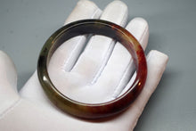 Load image into Gallery viewer, 10% OFF- 58/59/60 mm Certified Natural Red Emerald A*Jade Handcarved Bangle XB-305