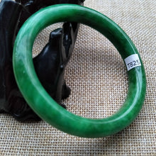 Load image into Gallery viewer, 10% OFF- 56/57/58 mm Certified Natural Jadeite Emerald Jade Bangle T825
