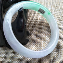 Load image into Gallery viewer, 10% OFF- 54/55/56 mm Certified Natural 3 Color Jadeite Emerald A Jade HandCarved Bracelet Bangle Z211