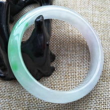 Load image into Gallery viewer, 10% OFF- 54/55/56 mm Certified Natural 3 Color Jadeite Emerald A Jade HandCarved Bracelet Bangle Z211