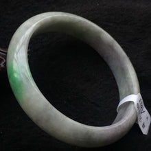 Load image into Gallery viewer, 10% OFF- 58/59/60 mm Certified Natural Jadeite Emerald A*Jade Handcarved Bangle A033/X027
