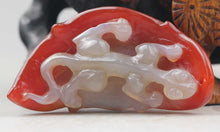 Load image into Gallery viewer, 10% OFF- Certified Natural Jadeite Emerald Jade Handcarved Dragon Pendant《Grade A》NO.C578