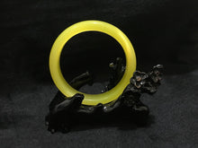 Load image into Gallery viewer, 10% OFF- 60/61/62 mm Certified Natural Yellow Nephrite Emerald A*Jade HandCarved Bangle