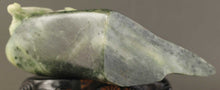 Load image into Gallery viewer, 4.6in/11.7cm H- Chinese Genuine Natural Green Dushan Jade HandCarved Crab 八方来财 Bafanlaicai Statue NO.Z115