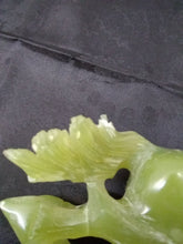 Load image into Gallery viewer, 6''H- Chinese Antique Genuine Natural Green Jade Handcarved Sculpture Horse Statue