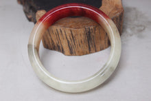 Load image into Gallery viewer, 10% OFF- 59/60/61 mm Certified Natural Red Emerald A*Jade Handcarved Bangle H515