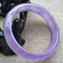 Load image into Gallery viewer, 10% OFF- 56/57/58 mm Certified Natural Jadeite Emerald A*Jade HandCarved Bangle T103