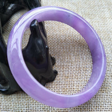 Load image into Gallery viewer, 10% OFF- 56/57/58 mm Certified Natural Jadeite Emerald A*Jade HandCarved Bangle T102