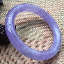 Load image into Gallery viewer, 10% OFF- 52/53/54 mm Certified Natural Jadeite Emerald A*Jade HandCarved Bangle A001