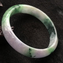 Load image into Gallery viewer, 10% OFF- 59/60/61mm Certified Natural 3 Color Jadeite Emerald A*Jade HandCarved Bangle A014