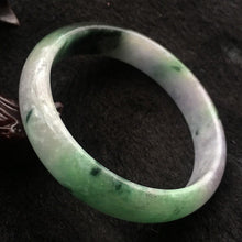 Load image into Gallery viewer, 10% OFF- 59/60/61mm Certified Natural 3 Color Jadeite Emerald A*Jade HandCarved Bangle A014