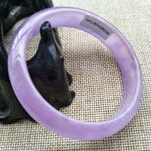 Load image into Gallery viewer, 10% OFF- 58/59/60 mm Certified Natural Jadeite Emerald A*Jade HandCarved Bangle 8638