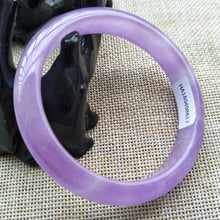 Load image into Gallery viewer, 10% OFF- 56/57/58 mm Certified Natural Jadeite Emerald A*Jade HandCarved Bangle 8612